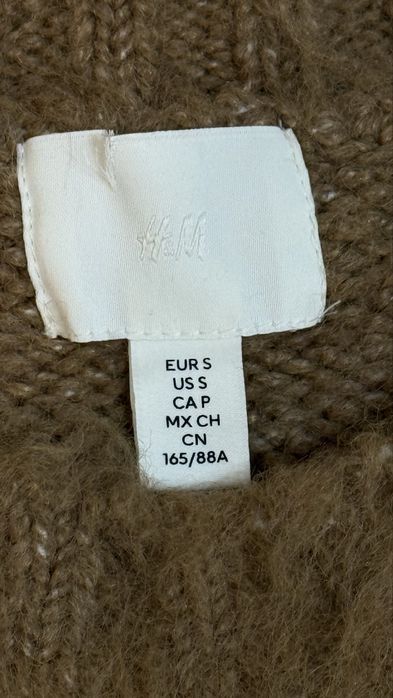 Светр мохер H&M з вовною S-M