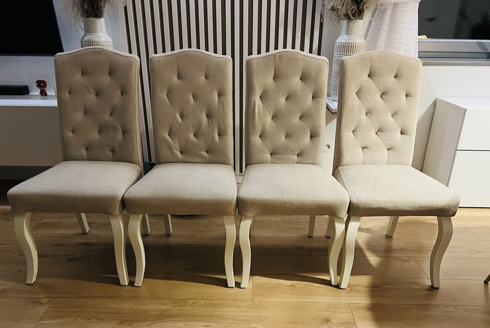 Krzesła Jysk komplet 4 sztuki