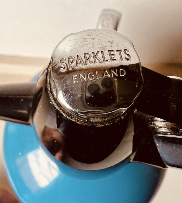 Garrafa sifão fabrico inglês