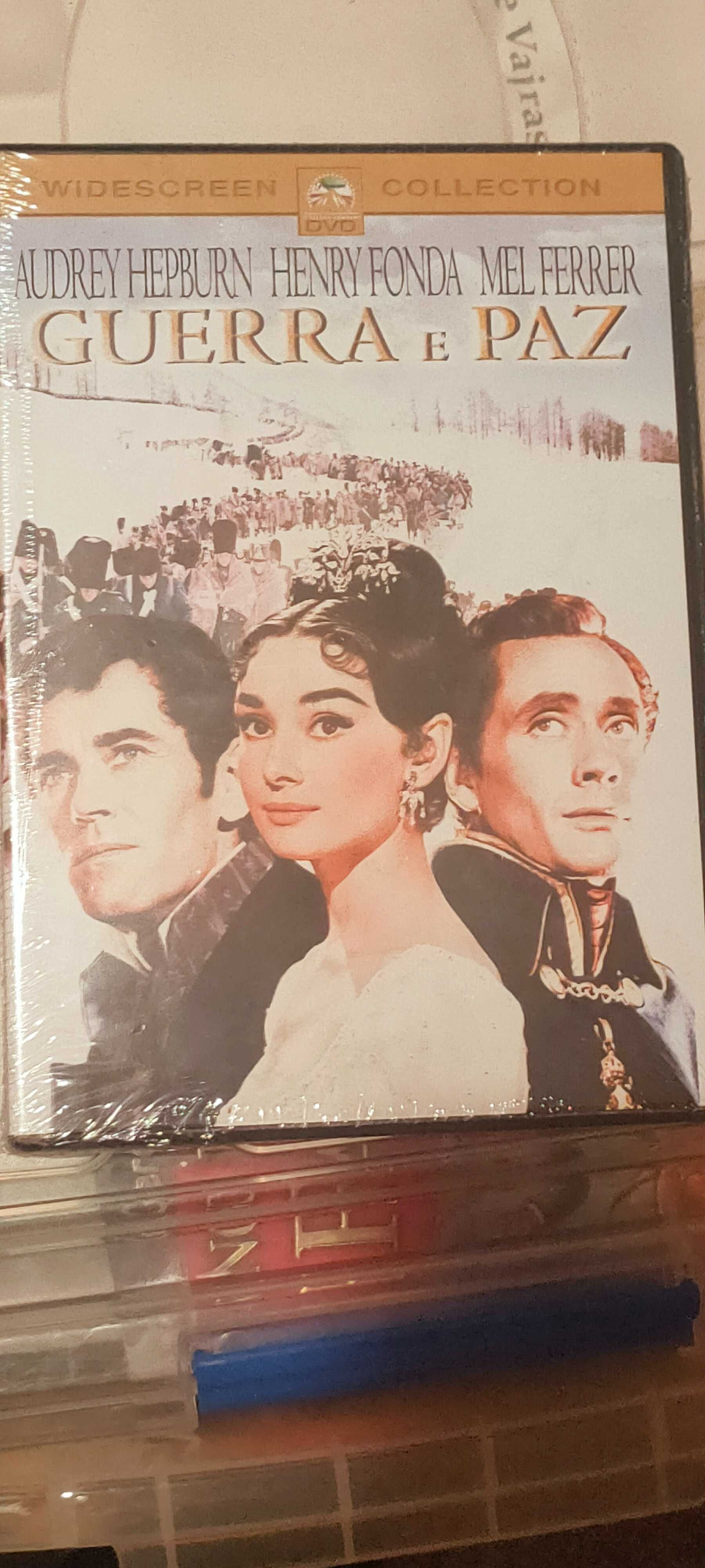 DVD's Audrey Hepburn Férias em Roma,Sabrina,Cinderela em Paris etc