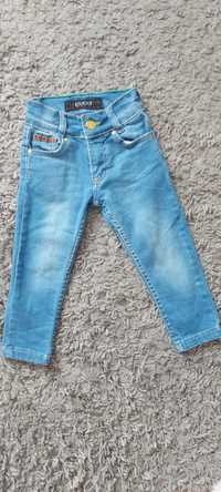 Gucci 86-92 spodnie jeans rurki