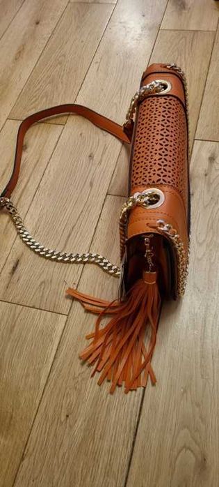 Torebka koniakowy kolor, marka Jenny Fairy, nowa z metką