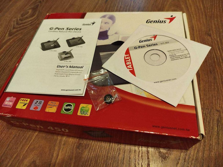 Графічний планшет Genius G-Pen 450