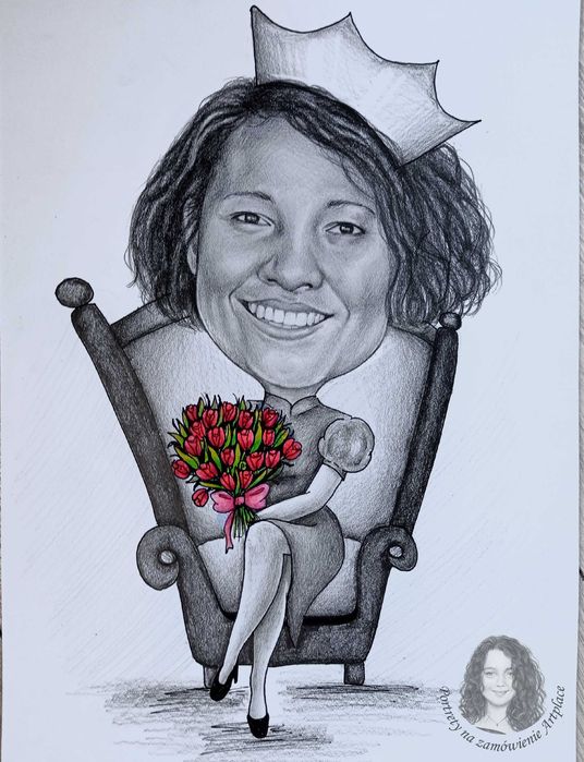 Portrety i karykatury ze zdjęć