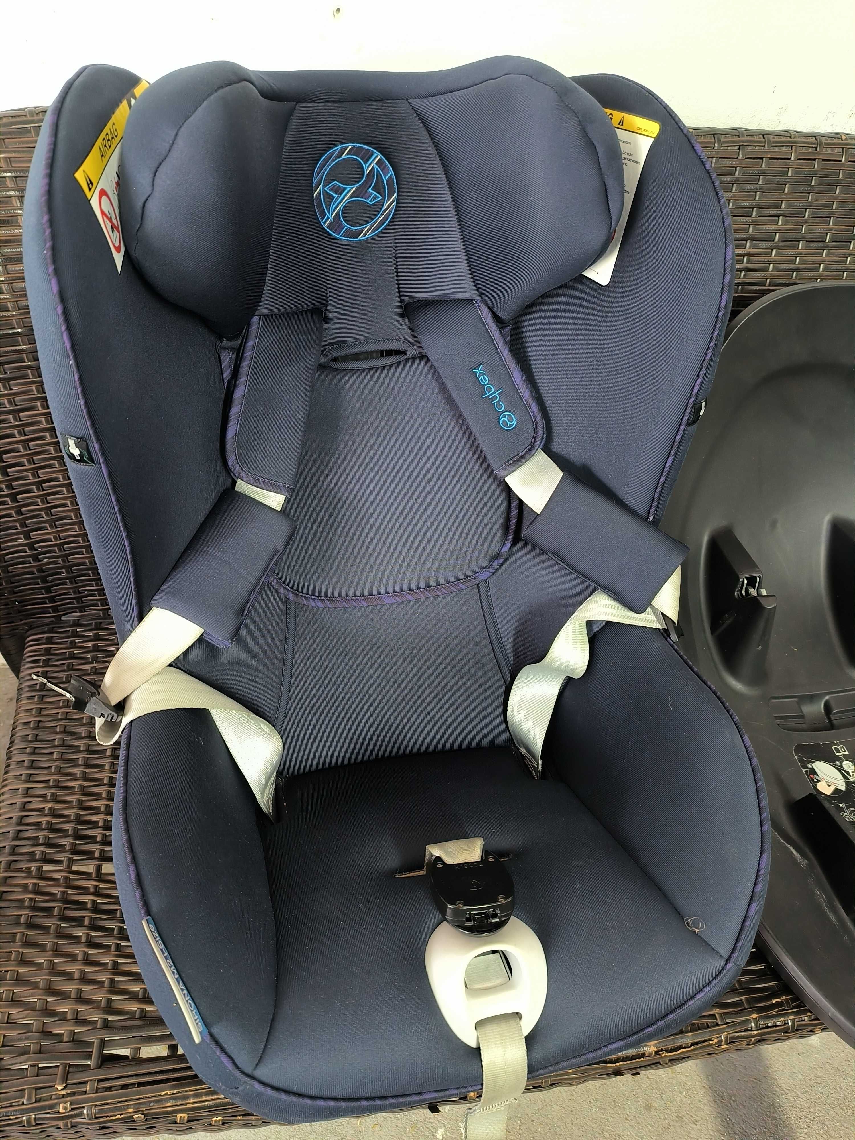 Zestaw CYBEX Fotelików + BAZA Isofix - Sirona M2 i-size, Aton M i-size