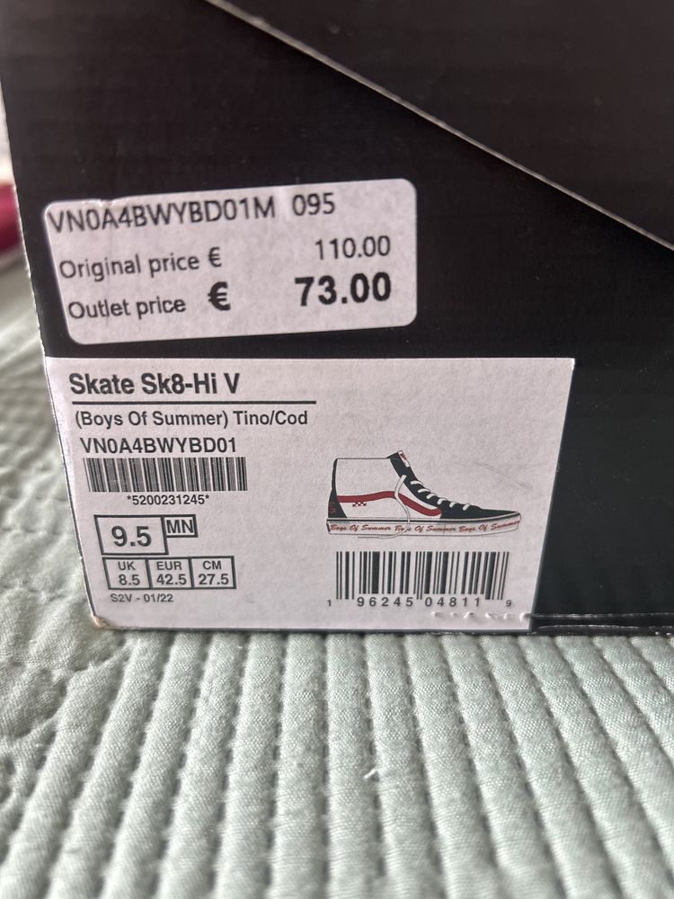 Buty wysokie firmy VANS