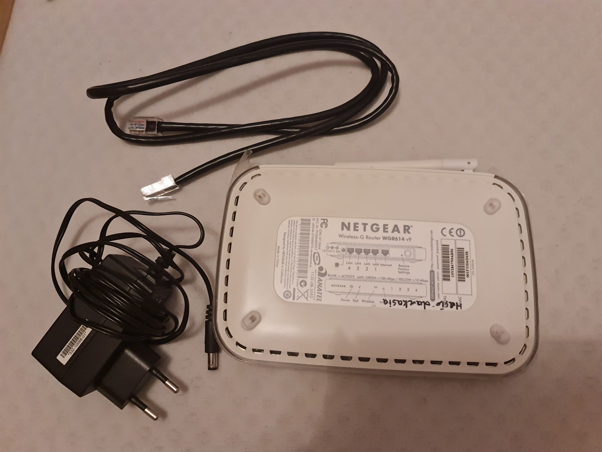 Router Netgear WGR 614 uzywany plus kabel
