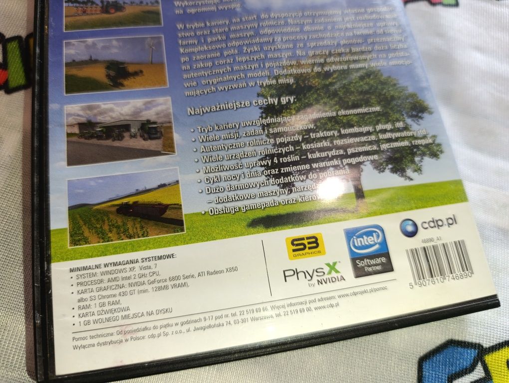 Farming Simulator 2009 PC po polsku możliwa zamiana sklep kioskzgrami
