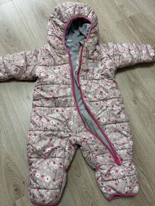 Зимовий комбінезон на дівчинку розмір 68