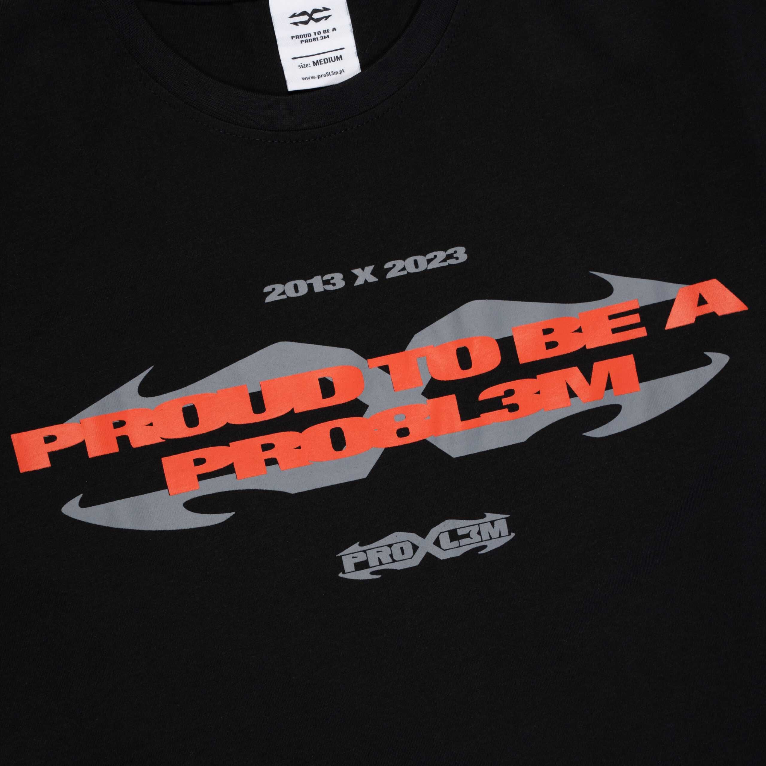 PROUD TO BE A PRO8L3M t-shirt PROXL3M // NOWY // HIP-HOP RAP rozmiar M