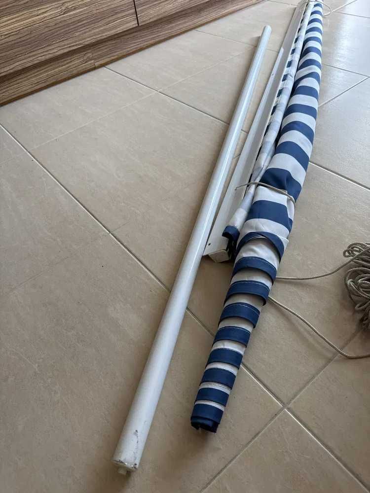 Markiza balkonowa gotowa na balkon okienna zwijana 200 x 150