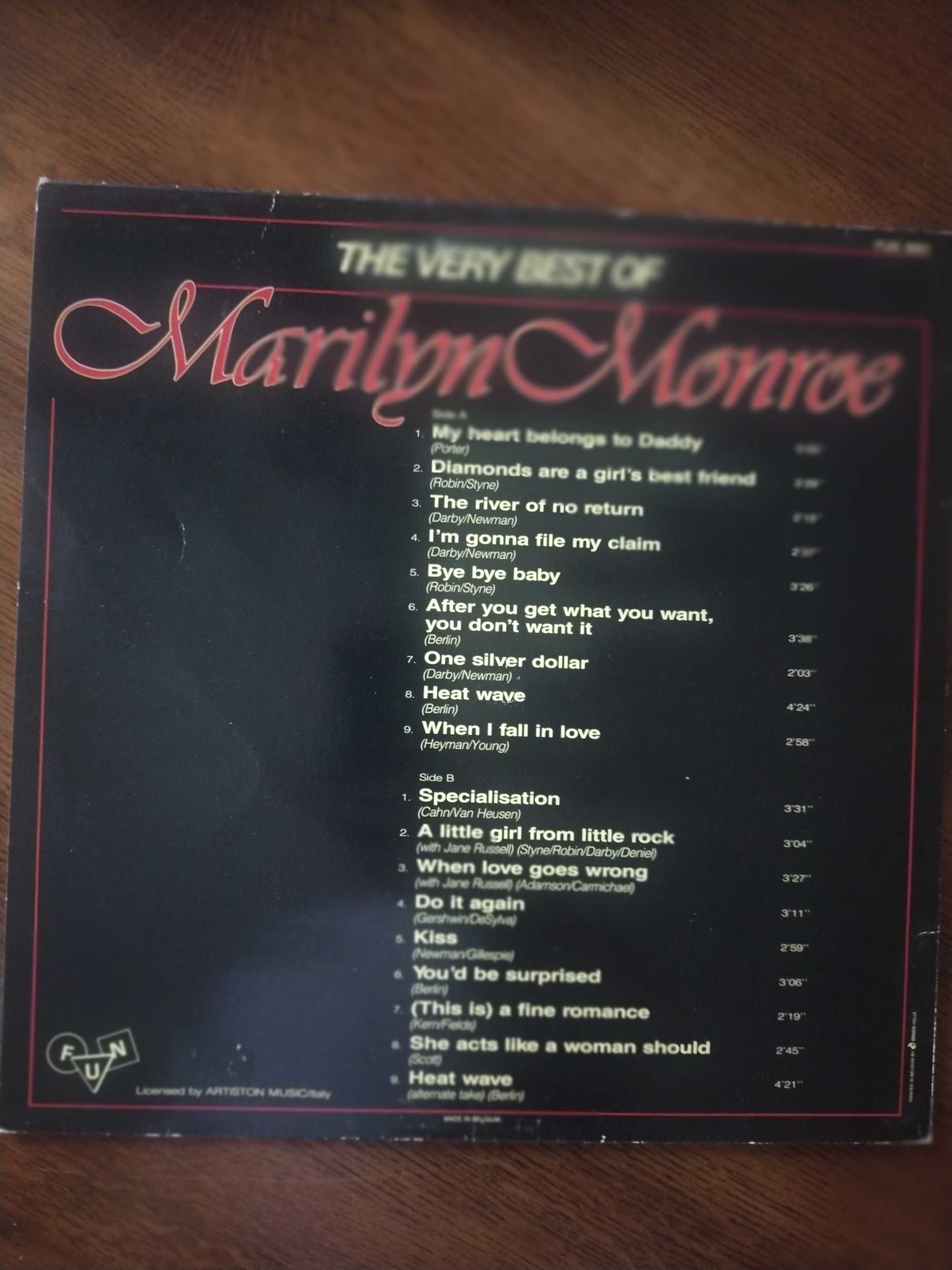 Płyta winylowa - Marilyn Monroe - LP