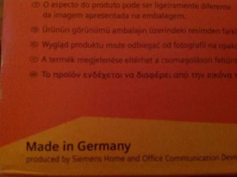 Telefon Siemens Gigaset A140 z zasilaczem, pokrowcem i pudełkiem