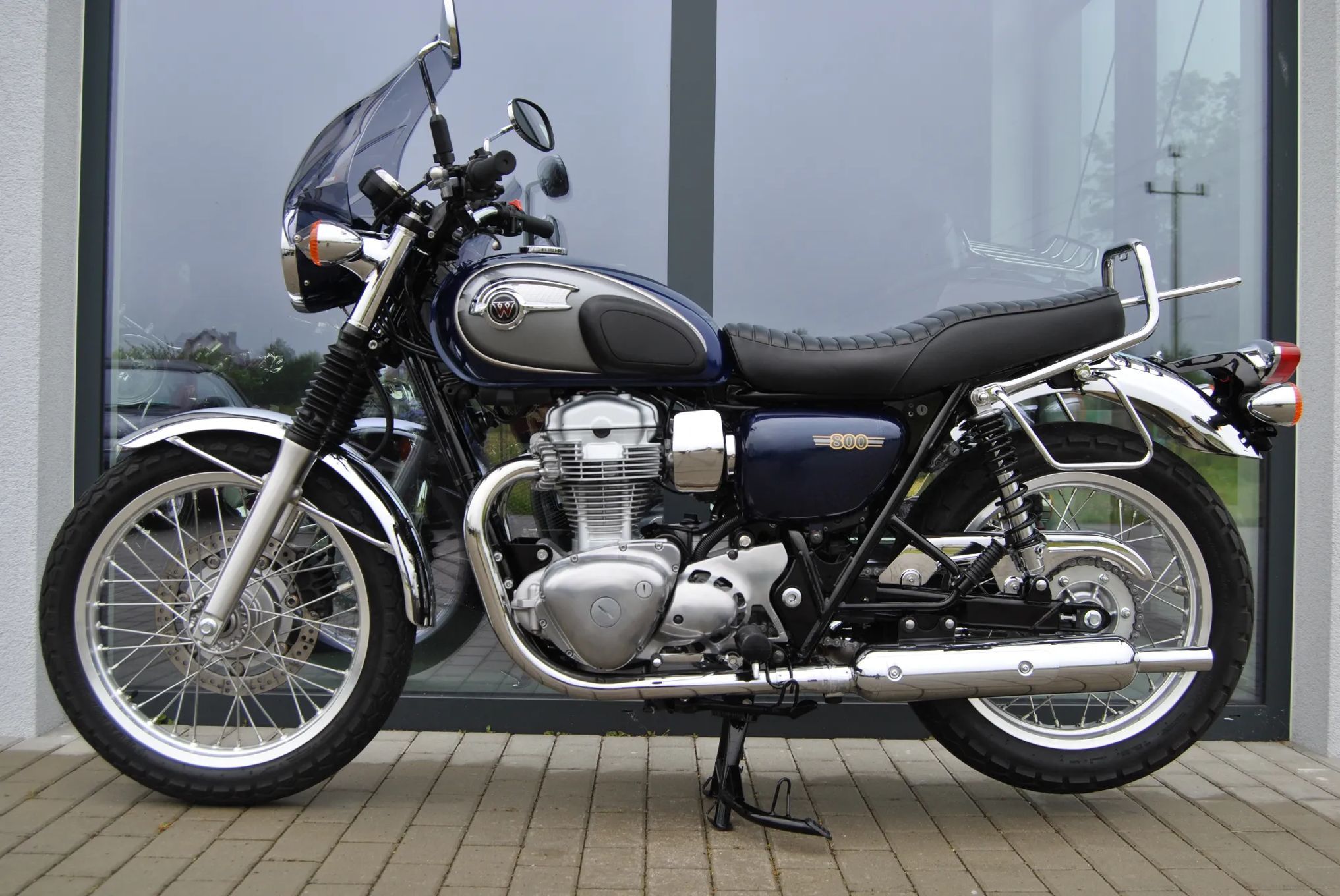 Kawasaki  Kawasaki W 800 14r PL 11Tys KM Wzorowy A2 35KW