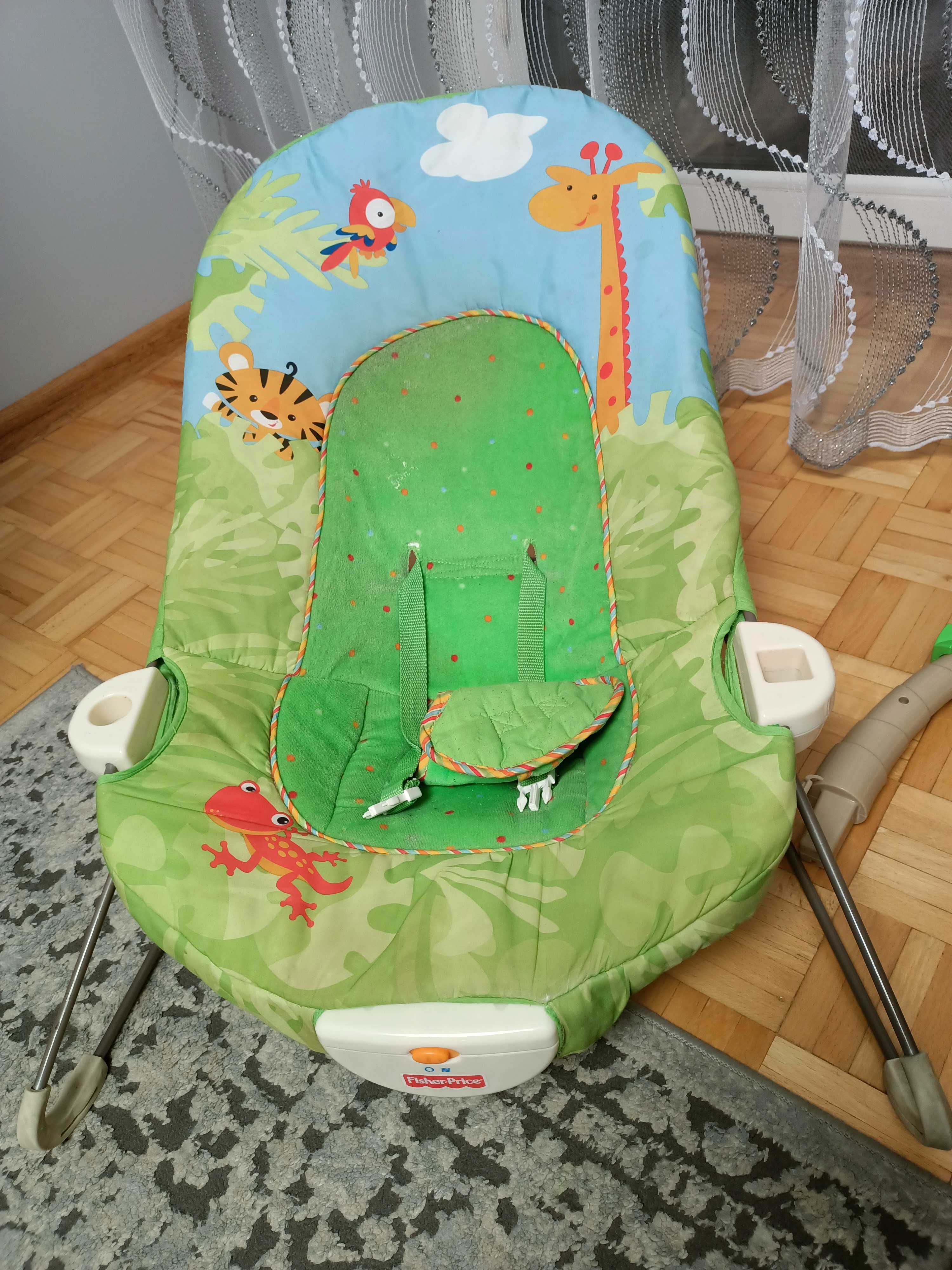 Leżaczek "Las Tropikalny" firmy Fisher-Price