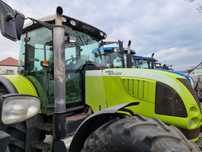 Ciągnik Claas Ares 657 ATZ wom tuz
