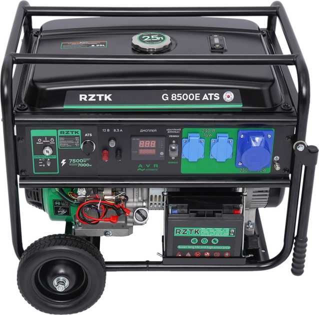 Генератор бензиновий RZTK G 8500E ATS/AVR
