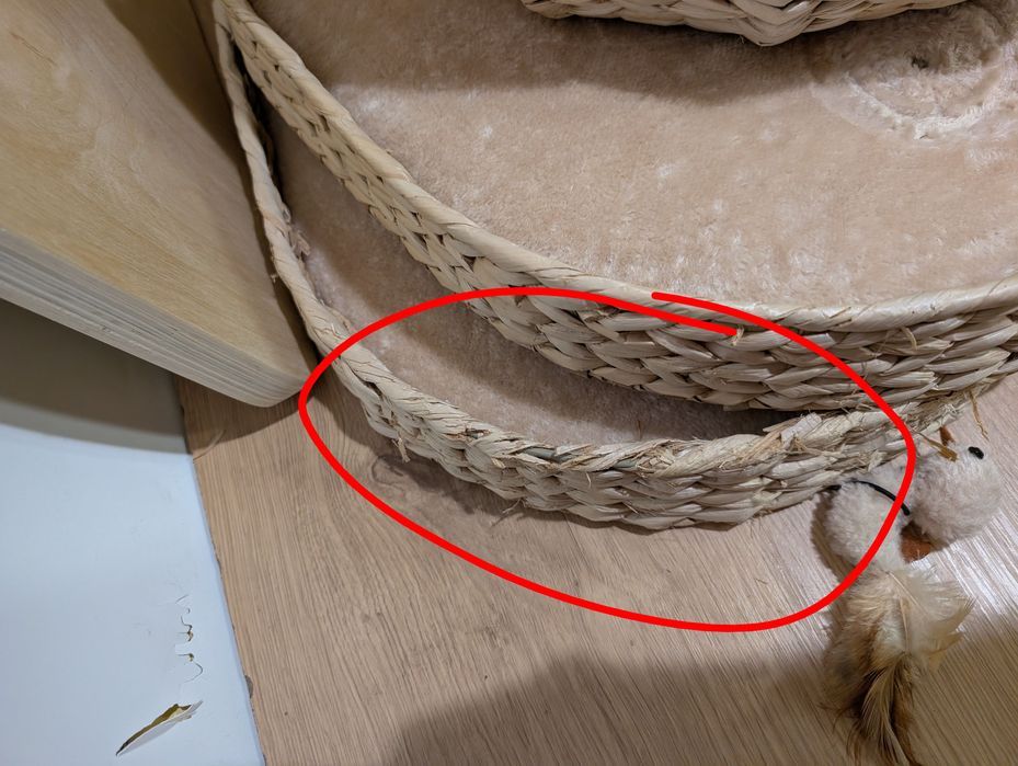 Natural Home Iii Drapak Dla Kota Beżowy 60X40X154Cm DUŻY - Defekt