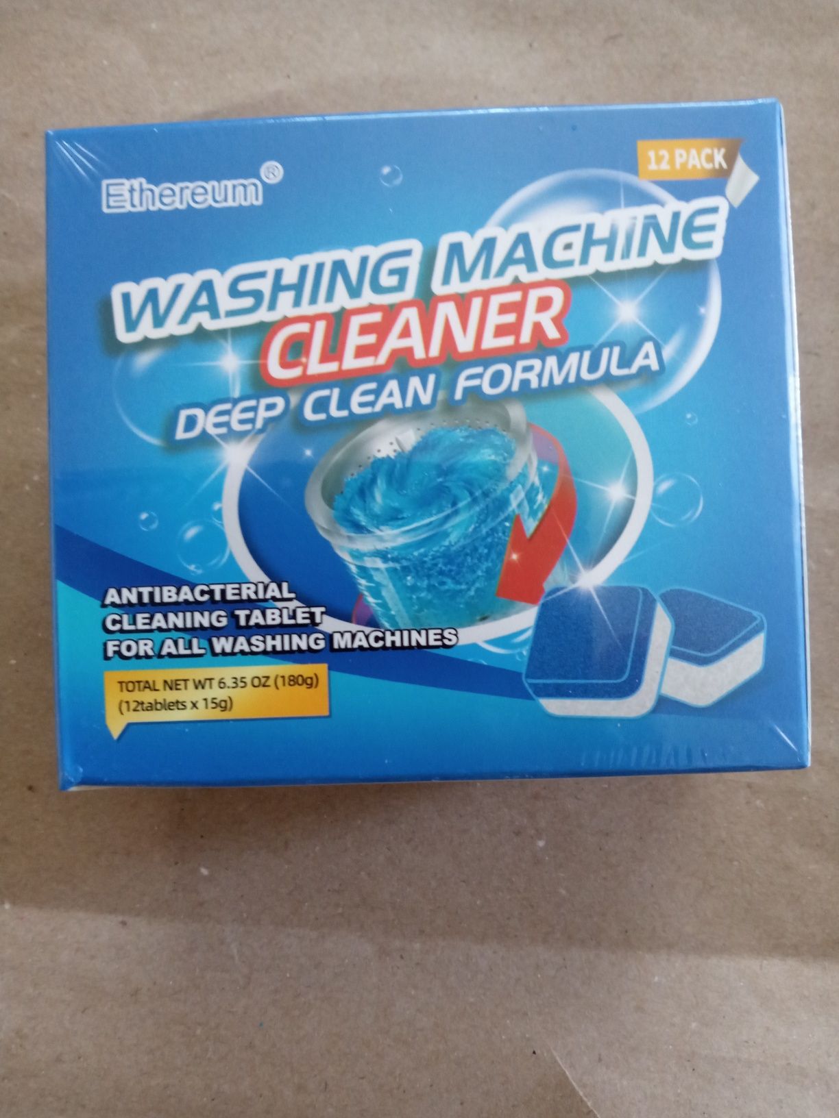 Таблетки для чистки стиральных машин Washing machine cleaner / Ан