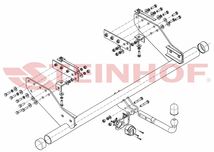 Engate de Reboque Mitsubishi L200