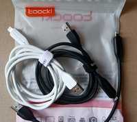 Кабель Toocki USB-A - IPhone Lightning білий чорний олх доставка