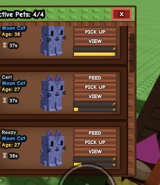 Пети grow a garden roblox