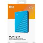 Жорсткий диск WD My Passport 4 TB Blue (WDBPKJ0040BBL-WESN)