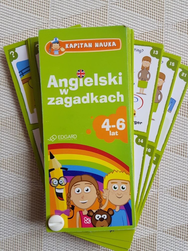 Angielski w zagadkach 4-6 lat