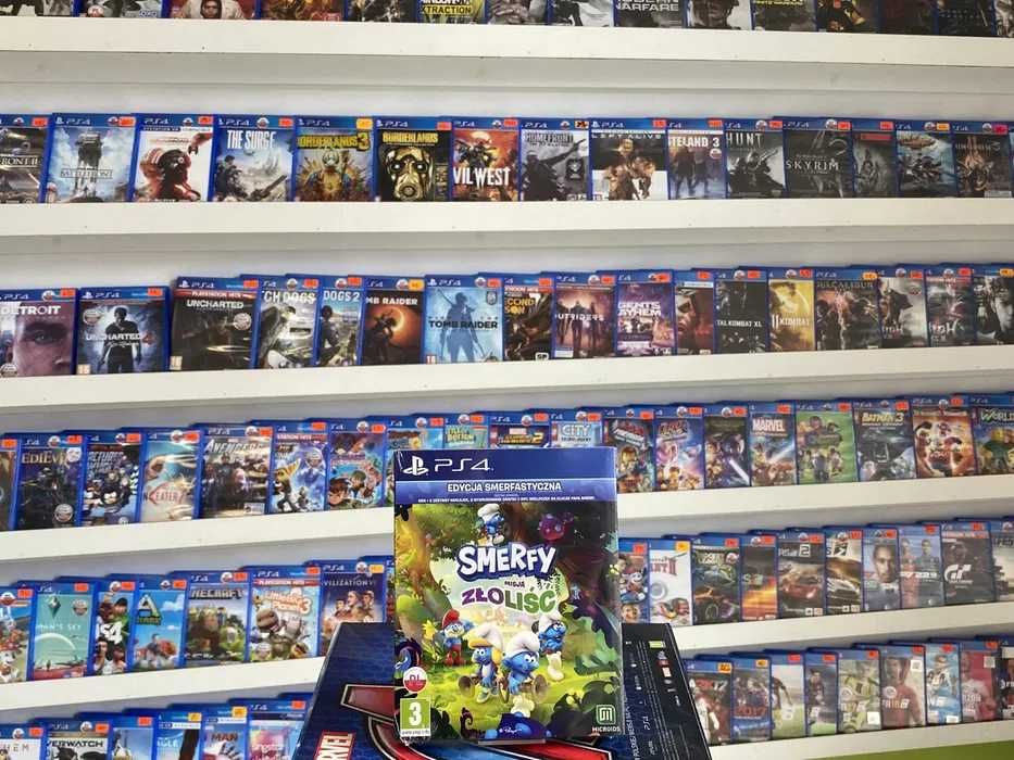 Gra Ps4 Smerfy: Misja Złoliść. Polska wersja językowa.