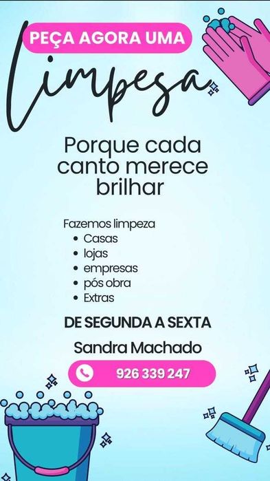 Limpezas ao domicílio
