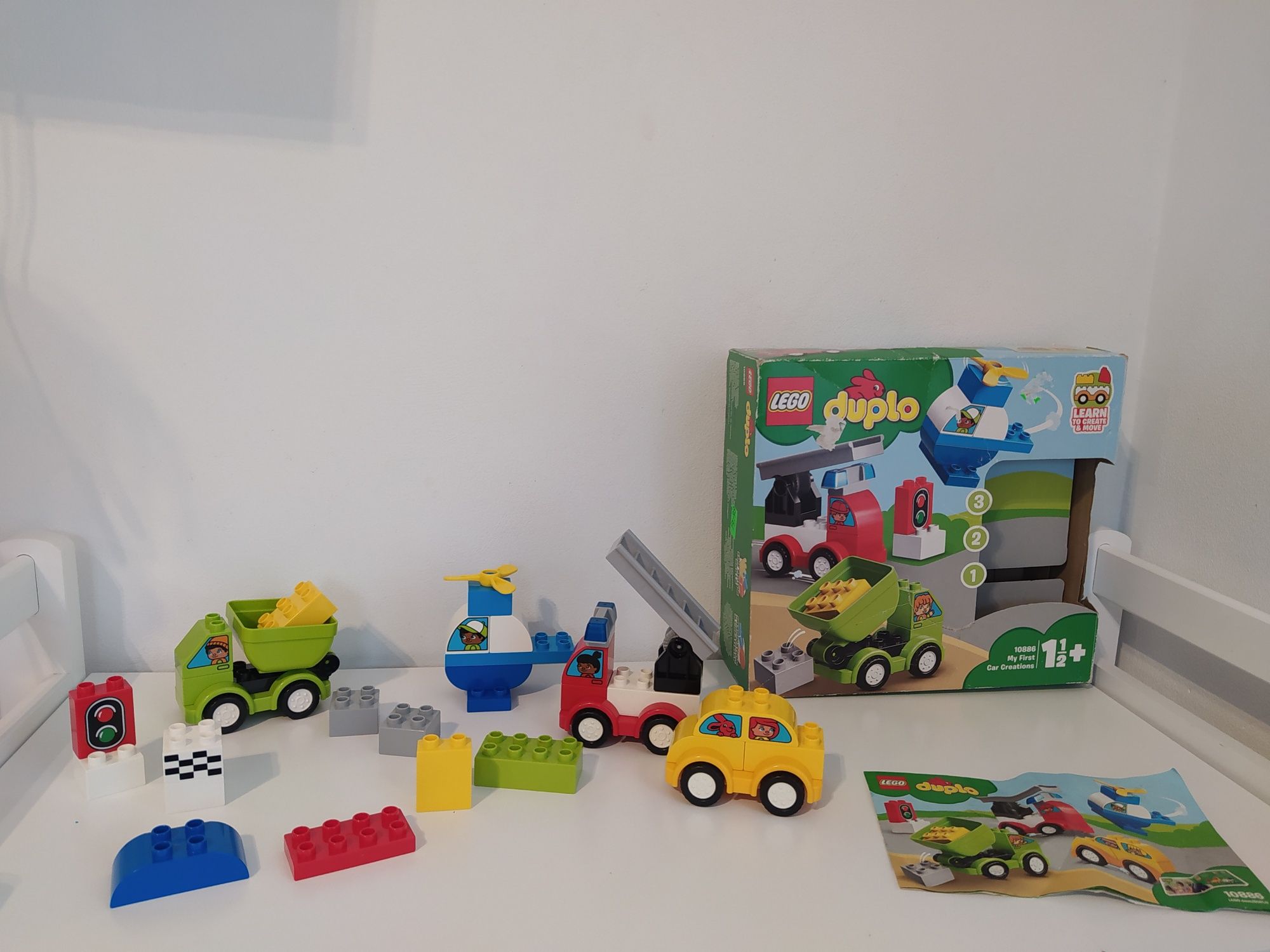 Lego Duplo Moje pierwsze samochodziki 10886