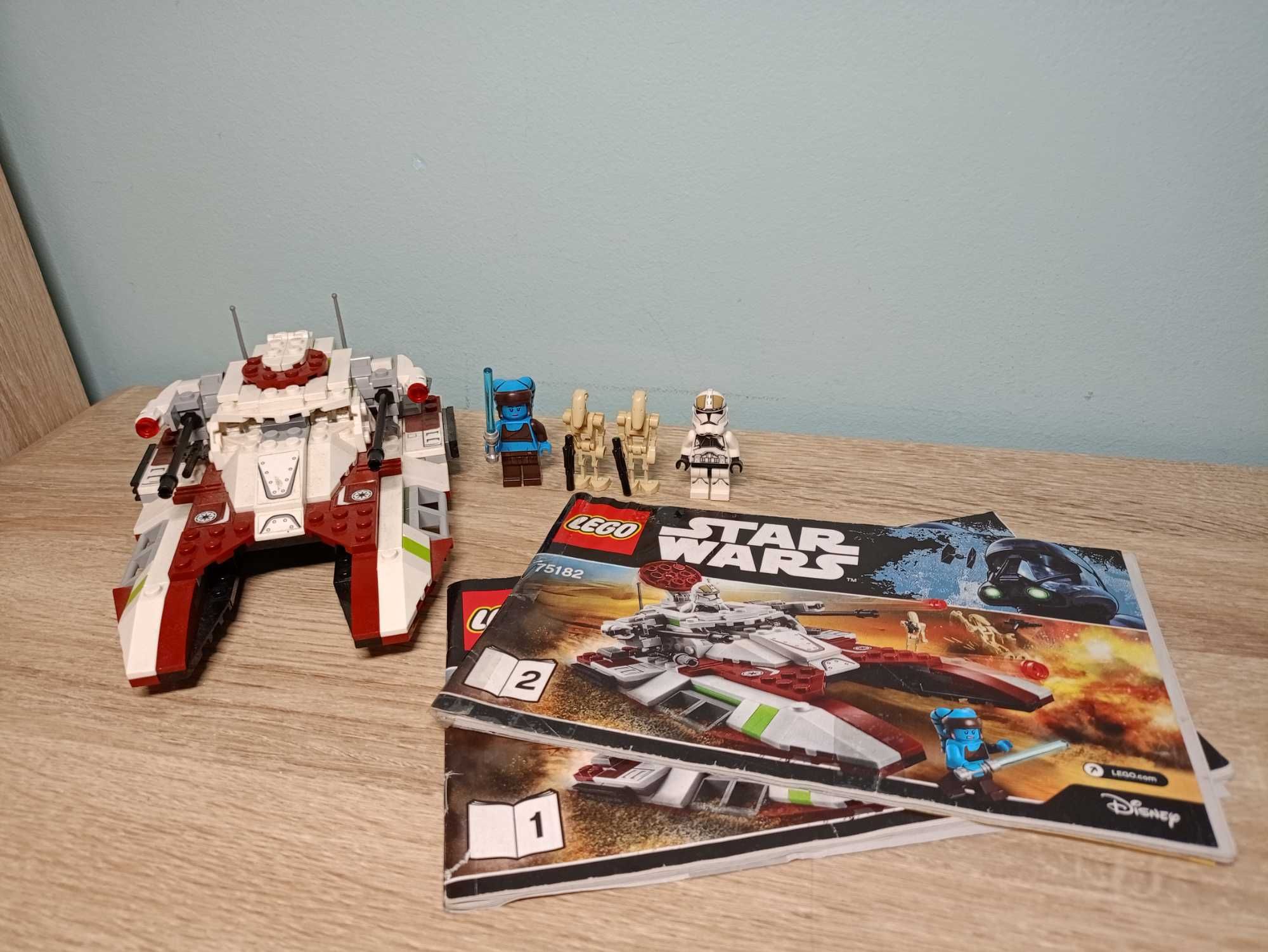 LEGO Star Wars 75182 Czołg bojowy Republiki - 99,6% kompletny + gratis