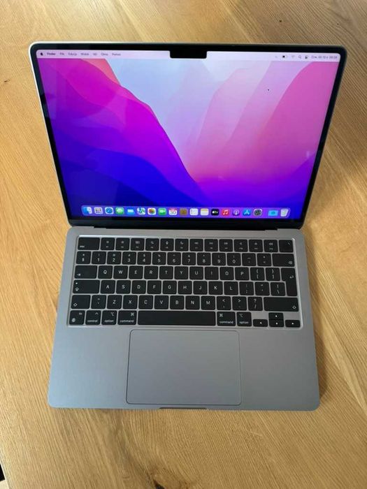 Macbook Air M2 13.6" 8GB 512 GB | stan idealny 100% pojemności baterii