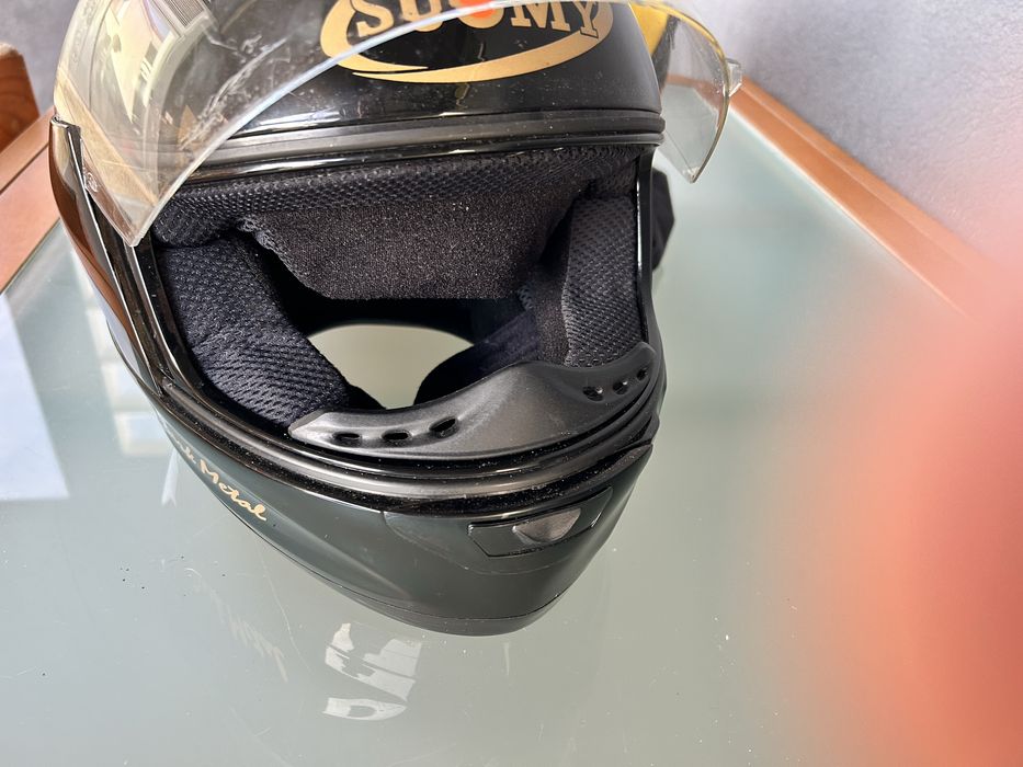 Capacete Moto Suomy Dark Metal