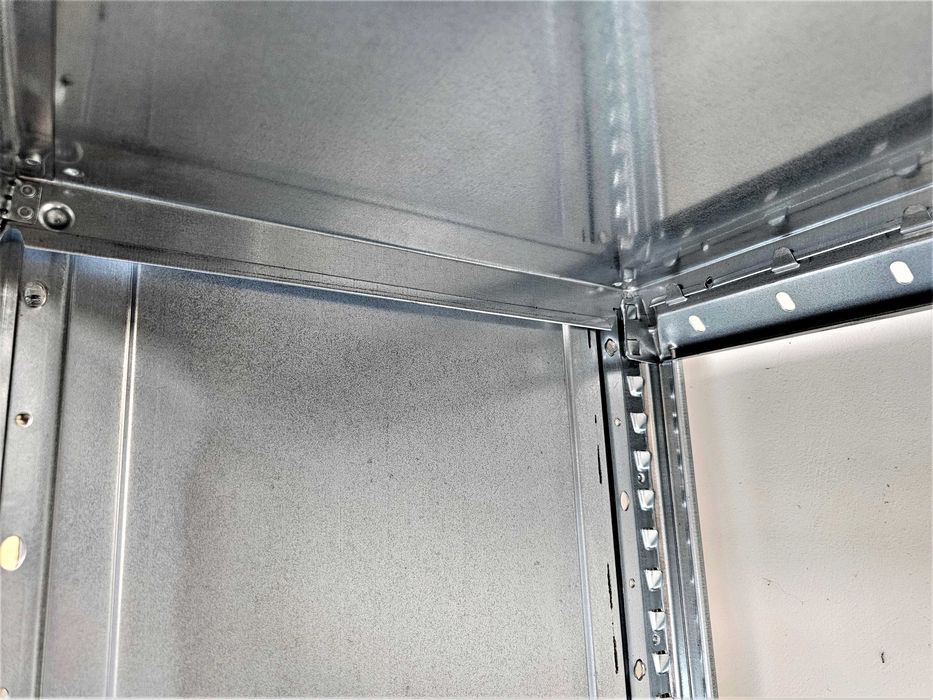 Regał Magazynowy 40x230x393/18p Metalowy Półkowy Ocynk Garaż Warsztat