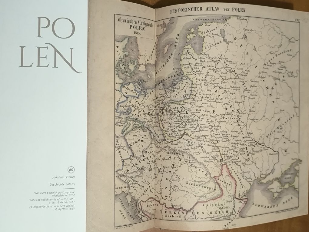 Zabytkowe atlasy z kolekcji biblioteki Raczyńskich