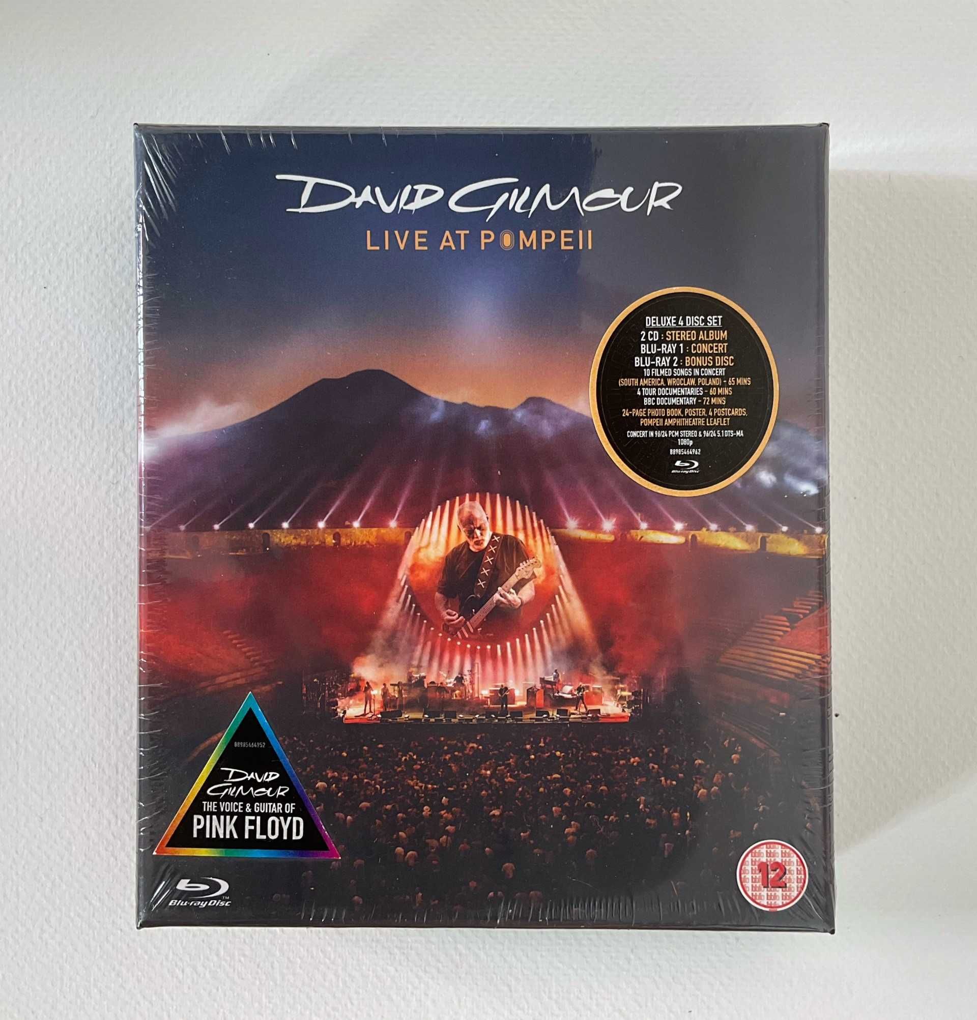 David Gilmour - DeLuxe Box 4 Disc Set - Novo