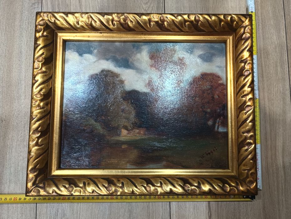 Obraz w  pięknej ramie