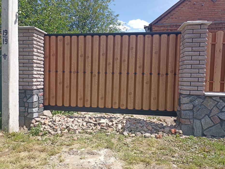 Відкатні ворота,розпашні!