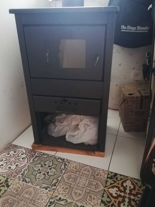 piec Kreka 9kW kominkowy na drewno, brykiet