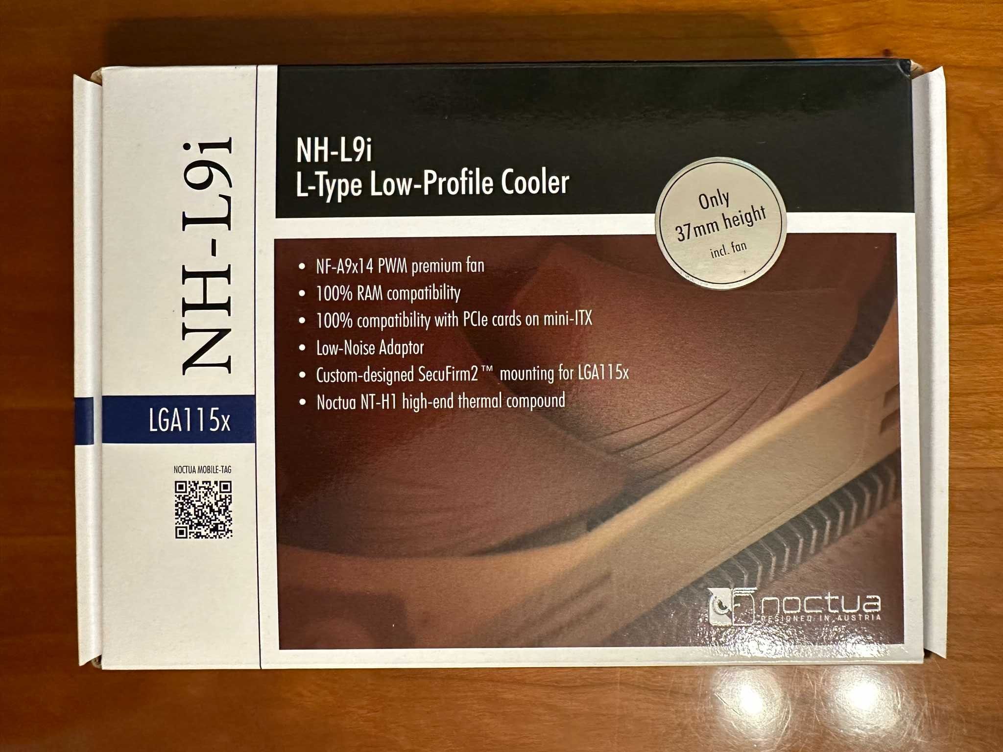 Cooler CPU Noctua NH-L9i Low-Profile