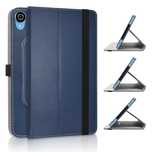 Etui JRTAL do Teclast P25T 10" z funkcją obrotu 360° - Granatowe