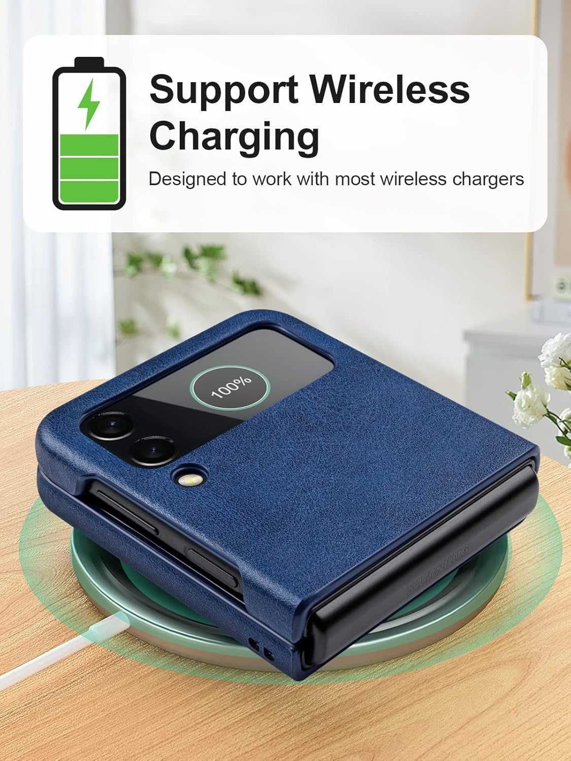 OCASE ETUI SKÓRZANE do Samsung Galaxy Z Flip 4 5G jakość premium