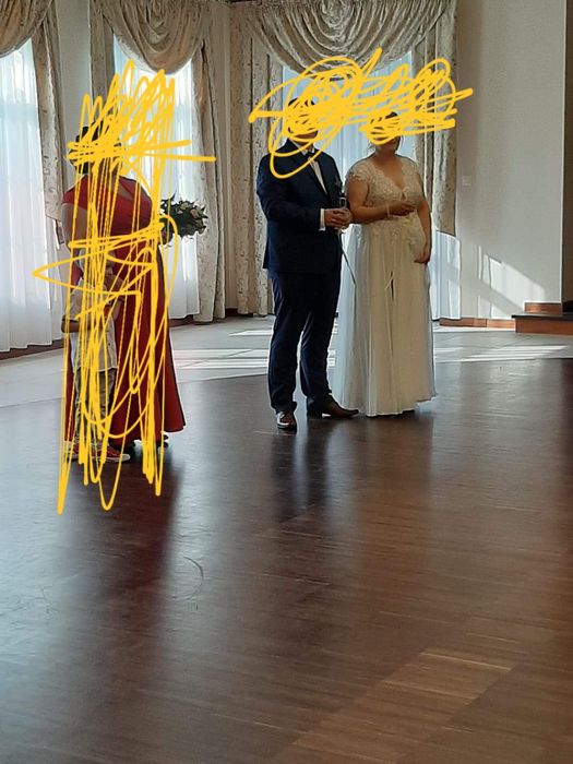 Sukienka ślubna roz 46