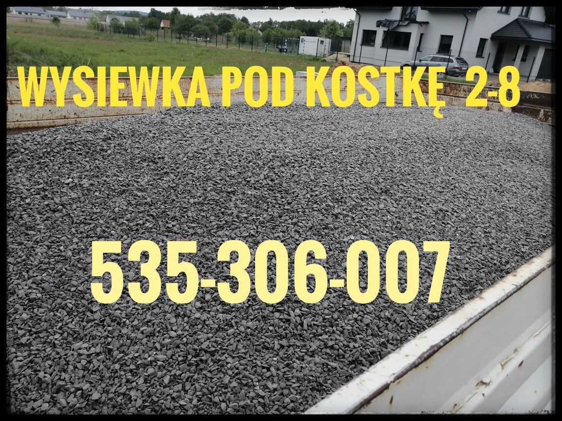kamień grys żwir kliniec mieszanka  podbudowa piach Kielce