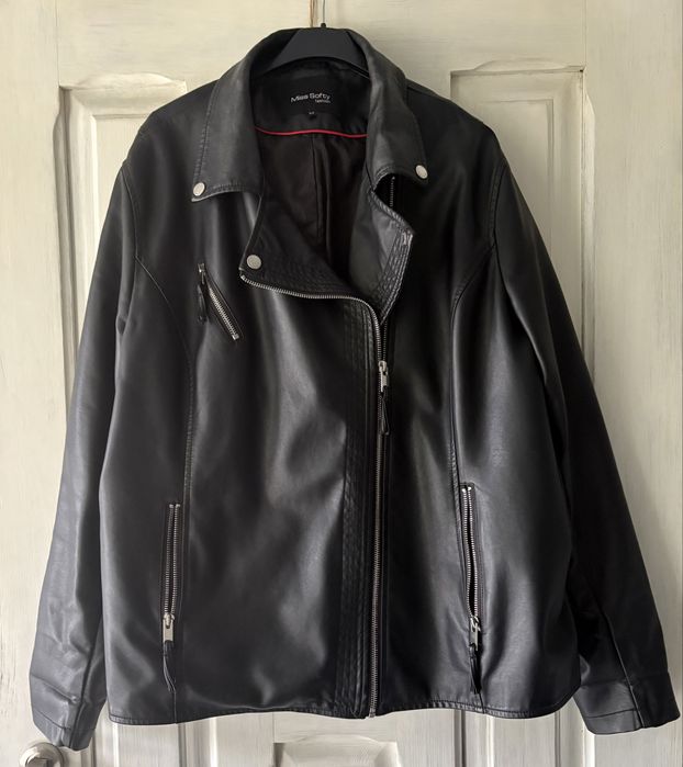 Ramoneska Czarna z eko skoro Miss Softy