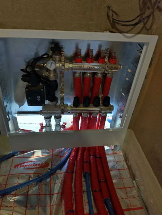 Монтаж опалення, водопостачання, каналізації