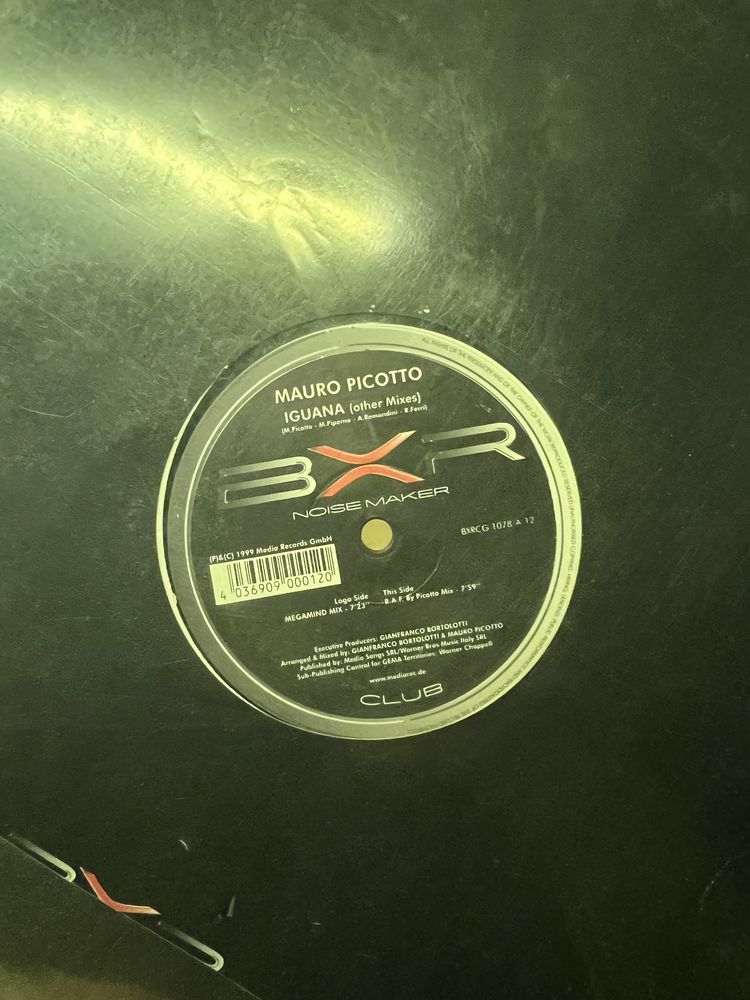 Mauro Picotto -Iguana Winyl