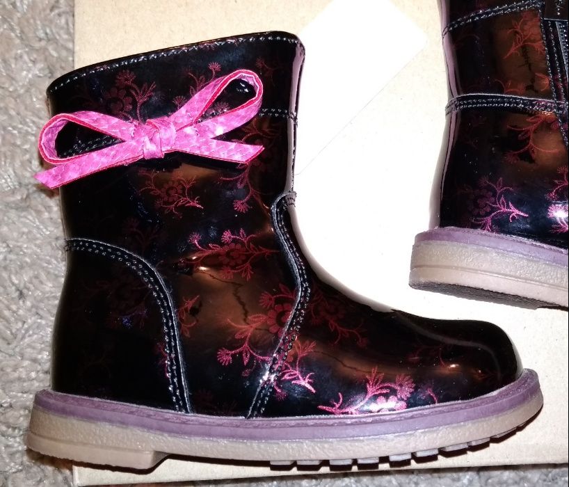 NOWE! Botki buty lakierowane dziecięce r.21 NelliBlu DOSTAWA GRATIS