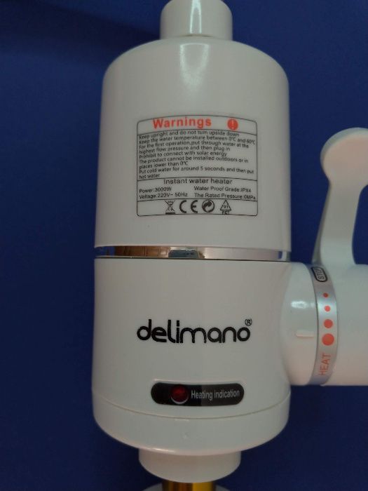 Delimano – экономно и надежно. Проточный кран водонагреватель Делимано